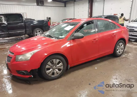 2014 Chevrolet Cruze Ls Auto z USA, uszkodzony, nr VIN 1G1PA5SH3E7117574